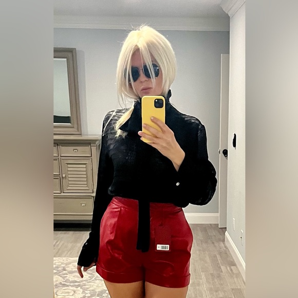 Valentino leather shorts - Picture 12 of 12